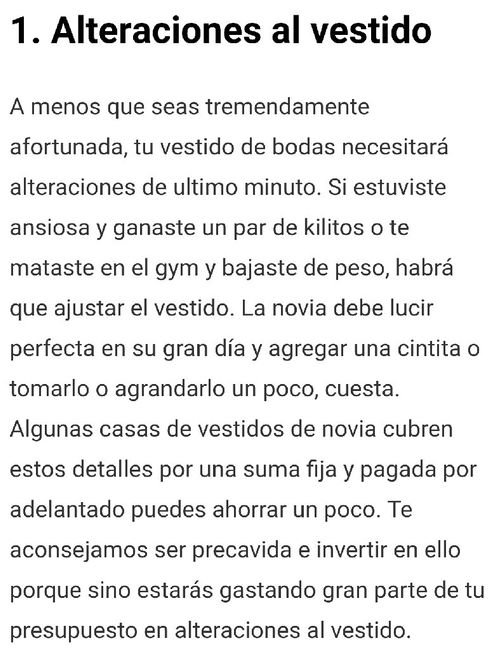 9 gastos inesperados para tener en cuenta!!! - 3