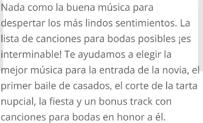 Canciones para la boda - 4