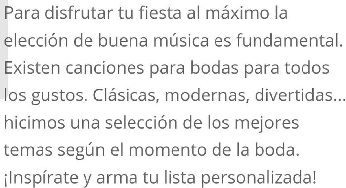 Canciones para la boda - 5