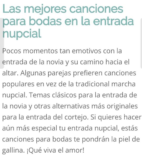 Canciones para la boda - 6