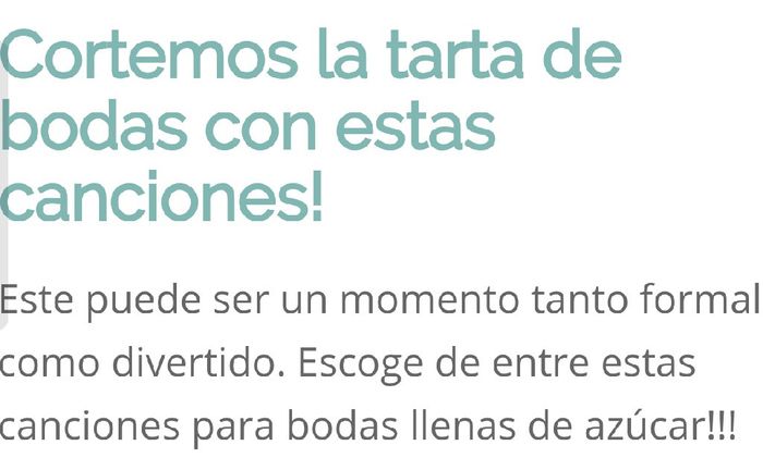 Canciones para la boda - 22