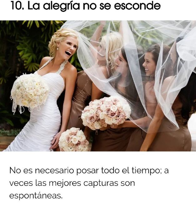 Ideas para la sesión de fotos con sus damas!! - 15
