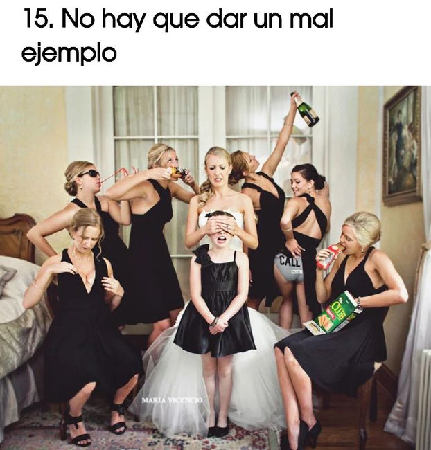 Ideas para la sesión de fotos con sus damas!! - 20