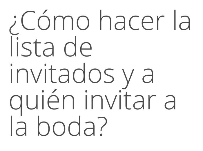 Como hacer la lista de invitados y no morir en el intento 😂😱🌟 - 1