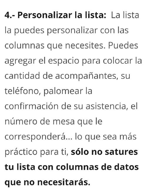 Como hacer la lista de invitados y no morir en el intento 😂😱🌟 - 9