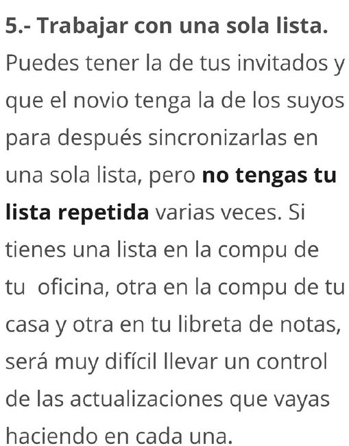Como hacer la lista de invitados y no morir en el intento 😂😱🌟 - 10