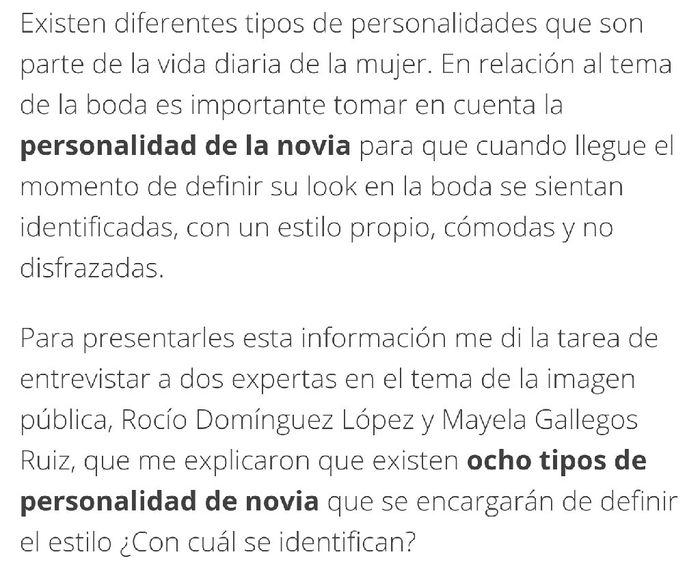 El vestido de novia y la personalidad de la novia!!! - 2