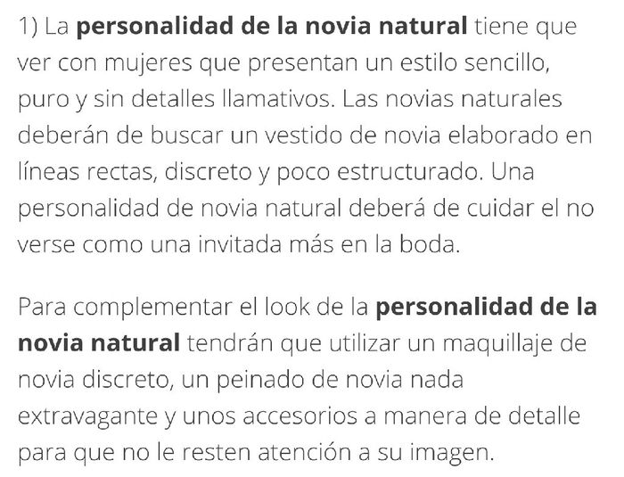 El vestido de novia y la personalidad de la novia!!! - 3