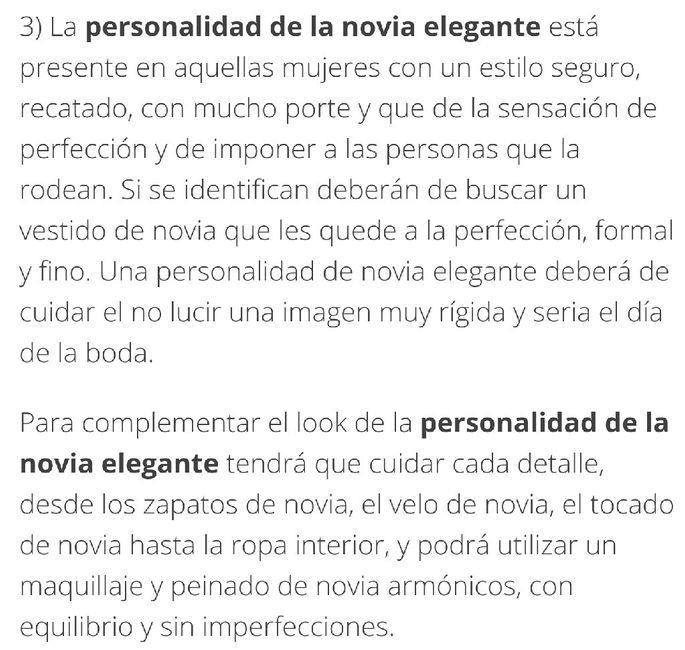 El vestido de novia y la personalidad de la novia!!! - 7