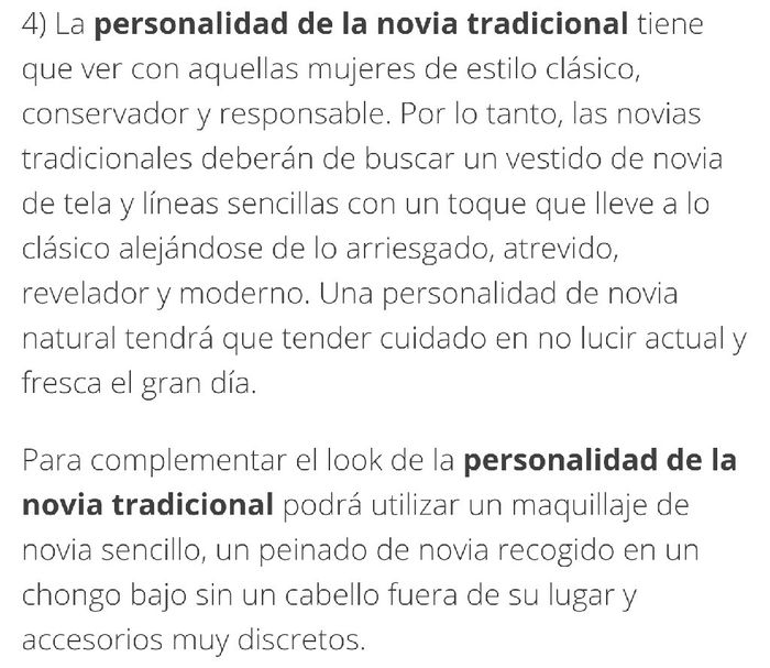 El vestido de novia y la personalidad de la novia!!! - 9