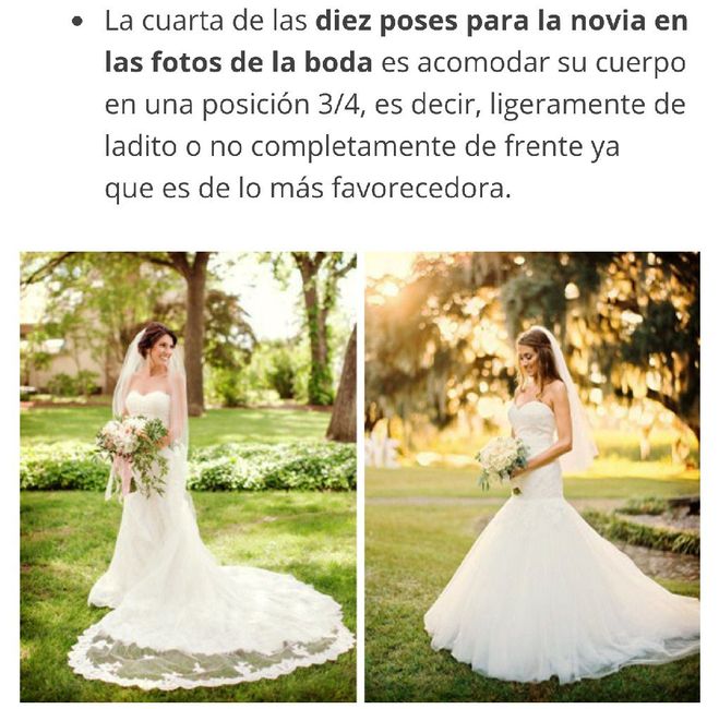 Las 10 mejores poses para la novia!!! 📷 - 9