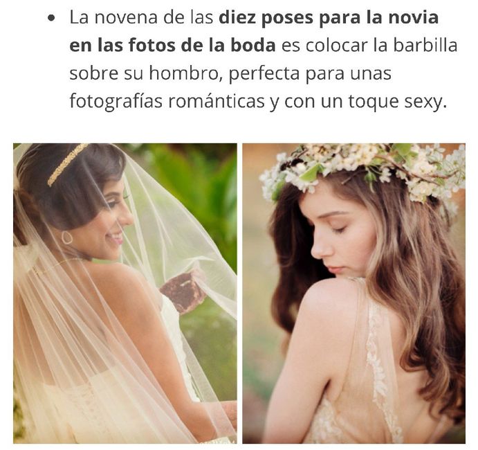 Las 10 mejores poses para la novia!!! 📷 - 18