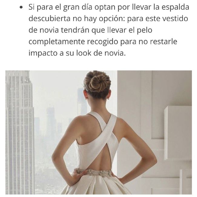 El peinado ideal según tu vestido - 8