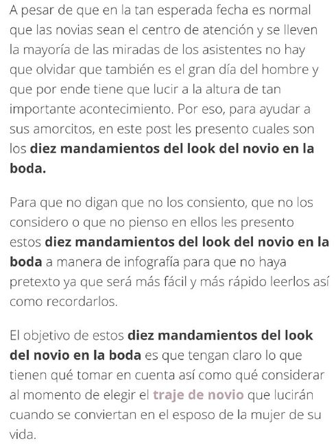 Look del novio!!! - 2