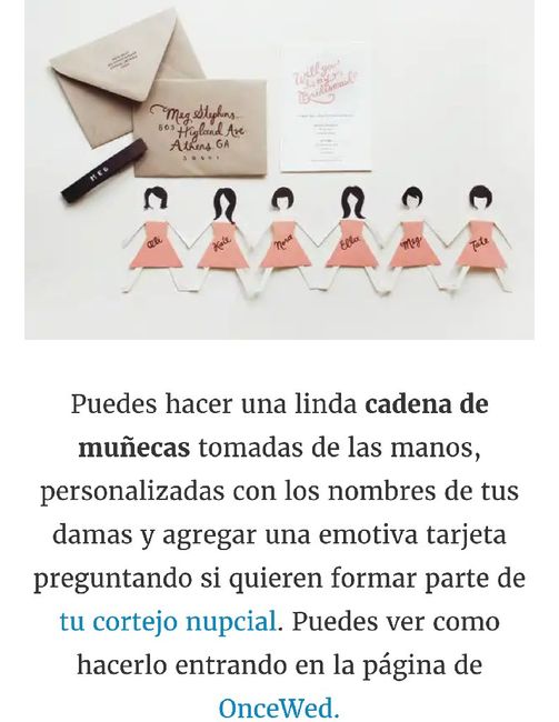 Damas: Ideas para pedirles que sean sus Damas de Honor!! - 17