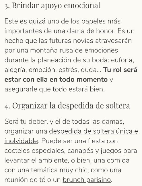 Damas: Funciones Claves - 4