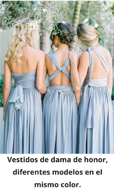 Damas: vestidos desiguales? - 6