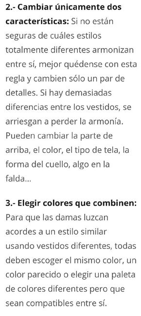 Damas: vestidos desiguales? - 10