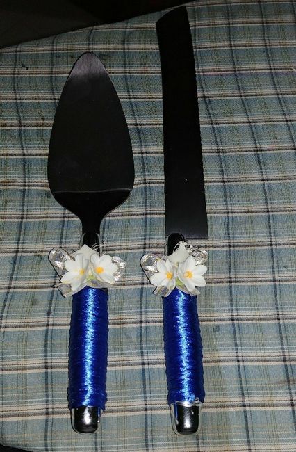 Pala y cuchillo para el pastel ✔ - 3