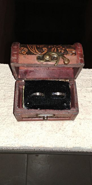 Acaban de llegar nuestros anillos!  😍❤️💍 - 1