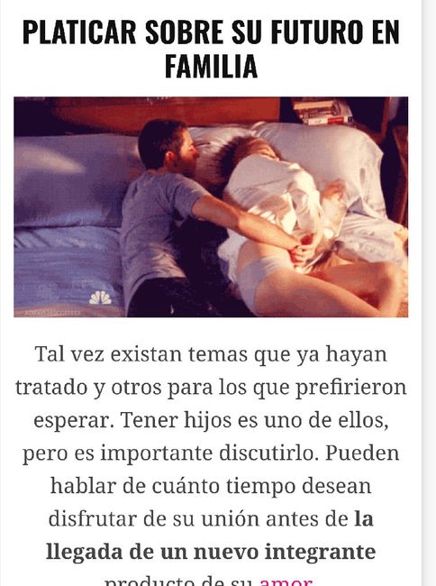 Cosas que deben de hacer el 1er año de matrimonio - 3