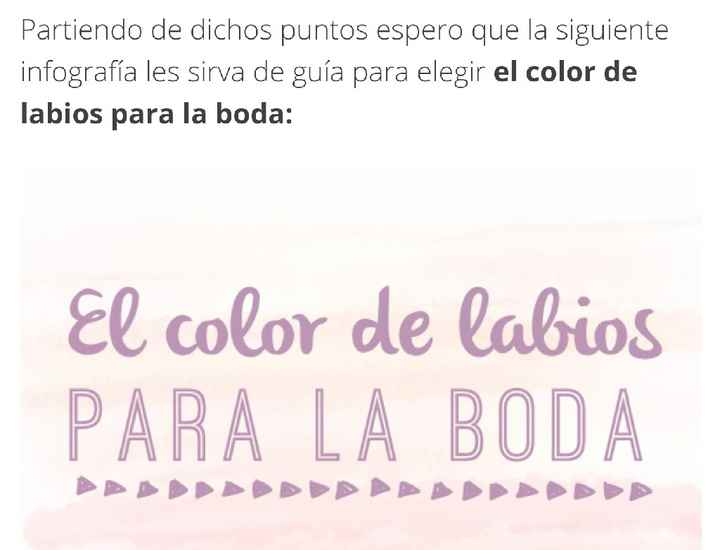El color de los labios para la novia!!! - 3
