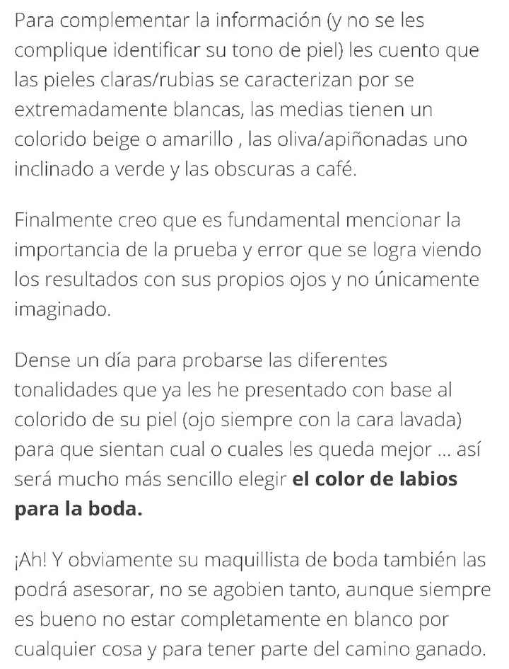 El color de los labios para la novia!!! - 8
