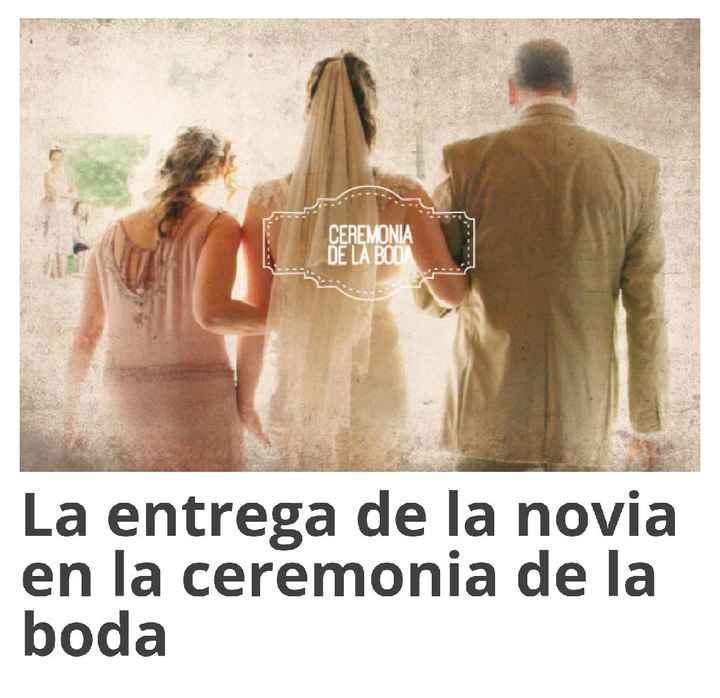 Quien entrega a la novia??? - 1