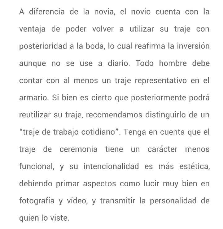 Elección del traje de novio perfecto!!! - 5