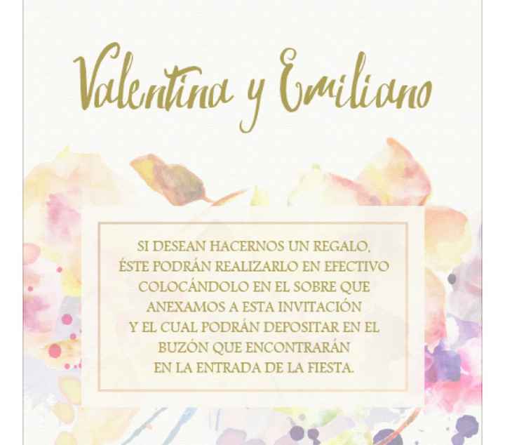 Como pedir dinero en vez de regalos??? - 17