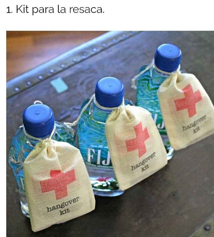 14 originales regalos para los invitados - 1