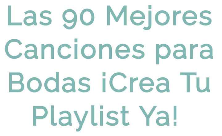 Canciones para la boda - 1