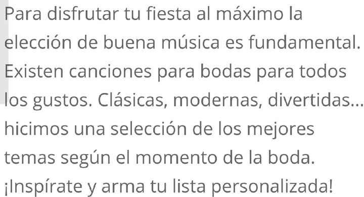 Canciones para la boda - 5