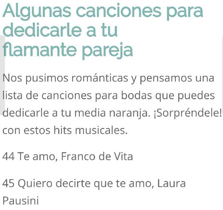 Canciones para la boda - 19