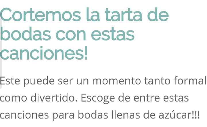 Canciones para la boda - 22