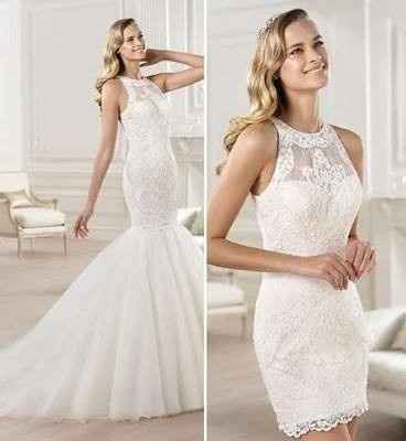 vestido corto - 1