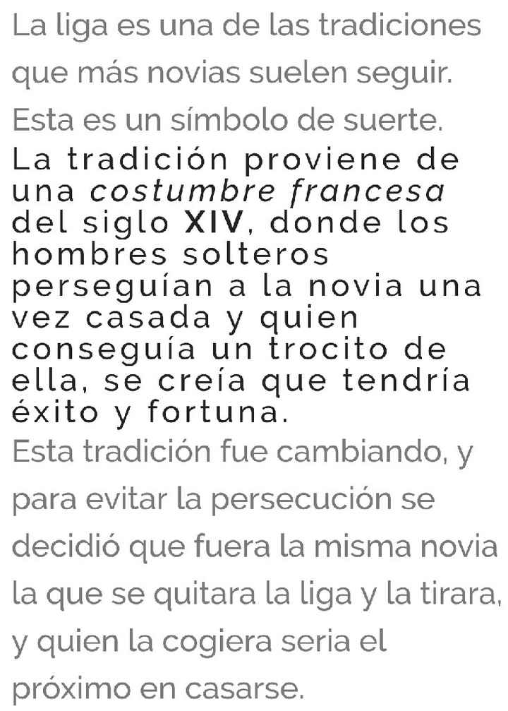 Liga de la novia - 2