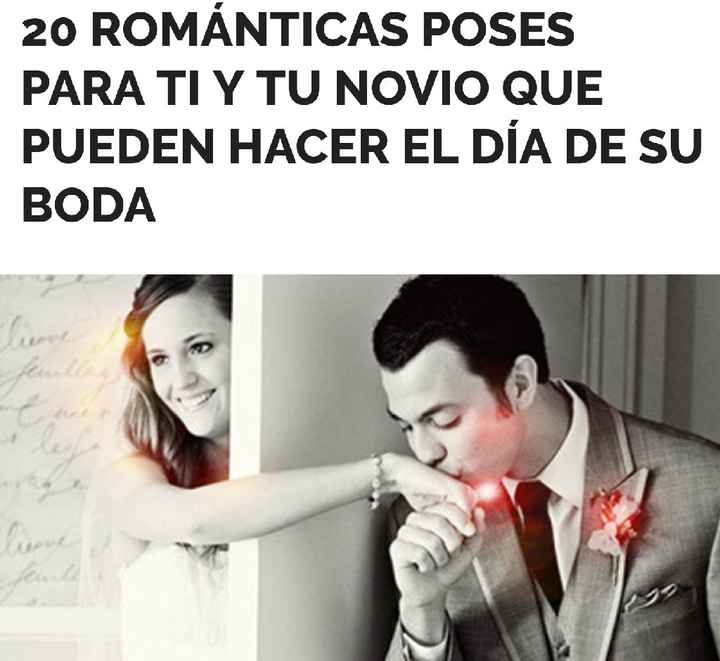 20 románticas fotos para el gran día!!! - 1