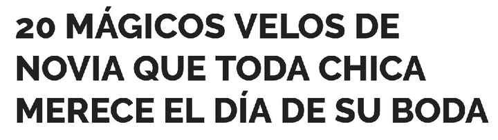 Mágicos velos que toda novia querrá para su gran día!!! - 1