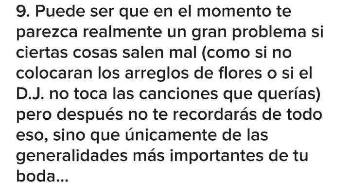24 lecciones importantes que aprenderás el día de tu boda!!! - 10