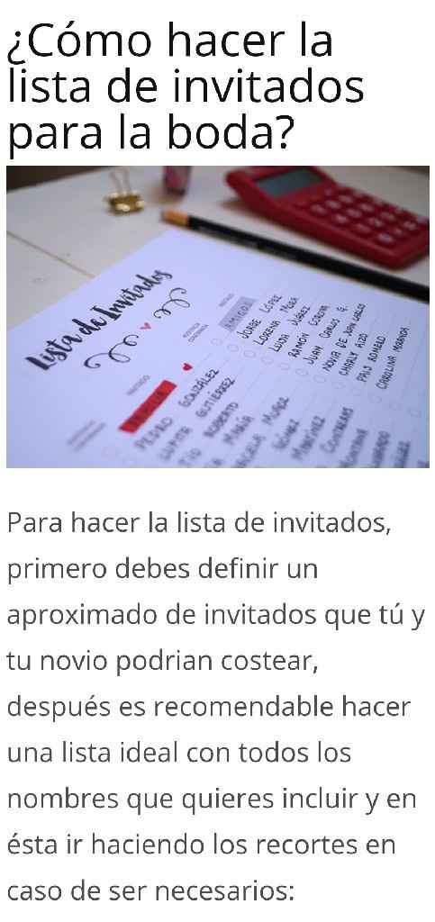 Como hacer la lista de invitados y no morir en el intento 😂😱🌟 - 5