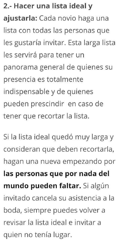 Como hacer la lista de invitados y no morir en el intento 😂😱🌟 - 7