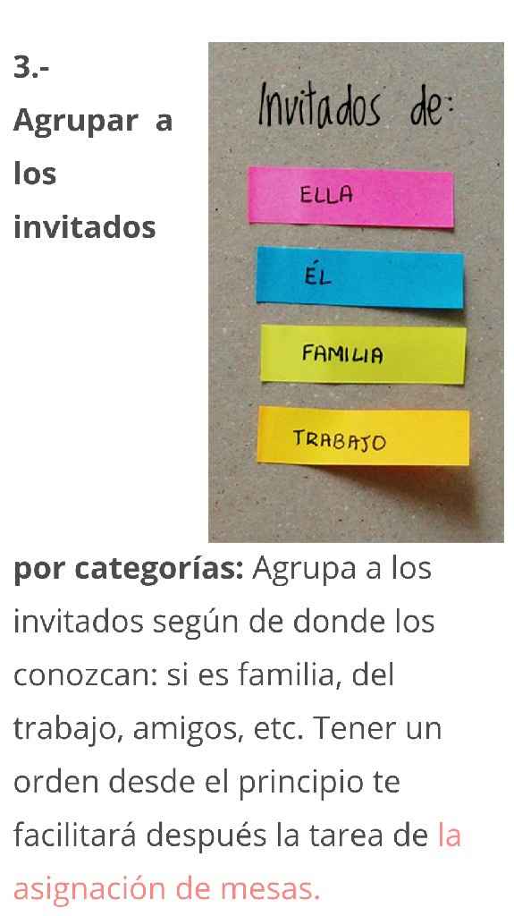 Como hacer la lista de invitados y no morir en el intento 😂😱🌟 - 8