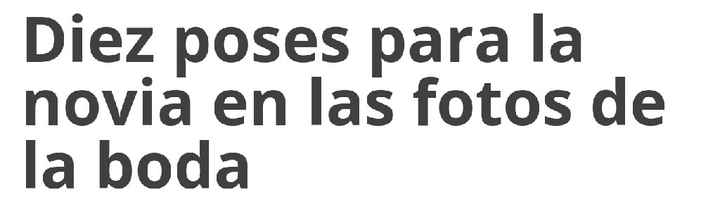 Las 10 mejores poses para la novia!!! 📷 - 1