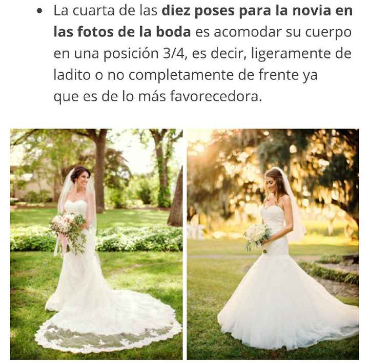 Las 10 mejores poses para la novia!!! 📷 - 9