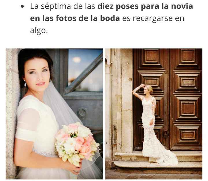 Las 10 mejores poses para la novia!!! 📷 - 14