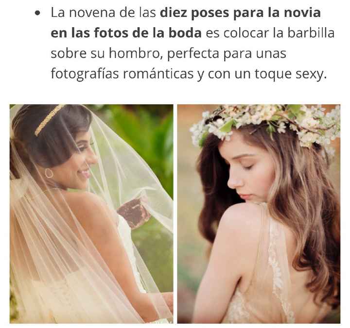 Las 10 mejores poses para la novia!!! 📷 - 18
