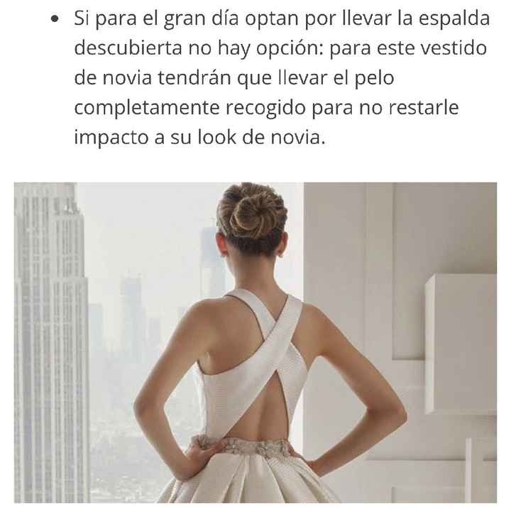 El peinado ideal según tu vestido - 8