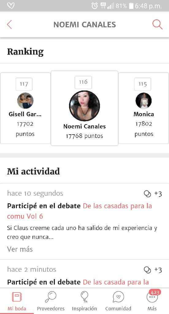 Ya estoy en el Ranking 100!! - 15