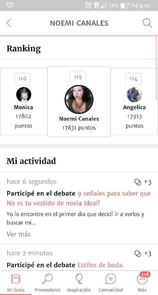 Ya estoy en el Ranking 100!! - 16